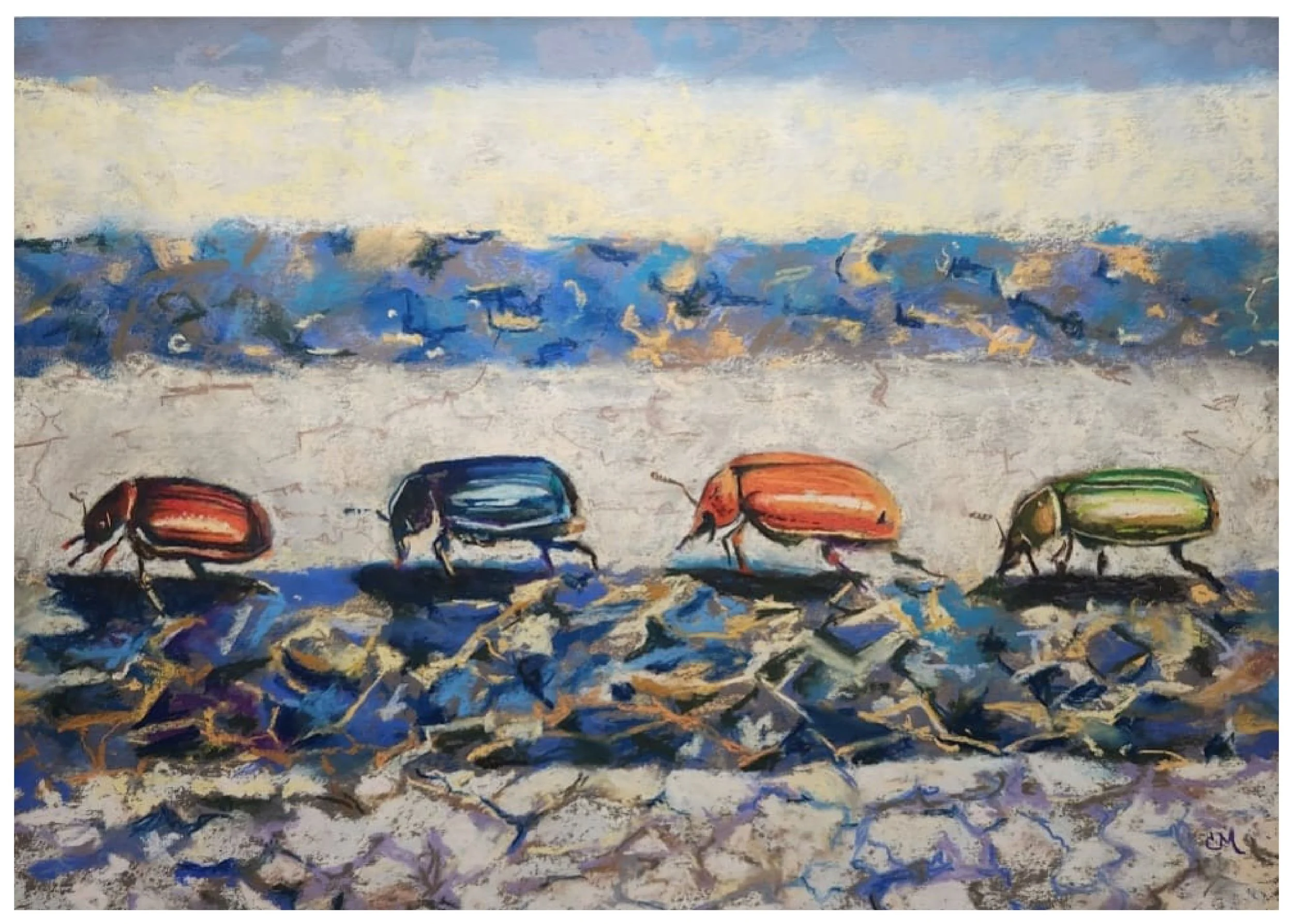 The Beetles - 24x18"