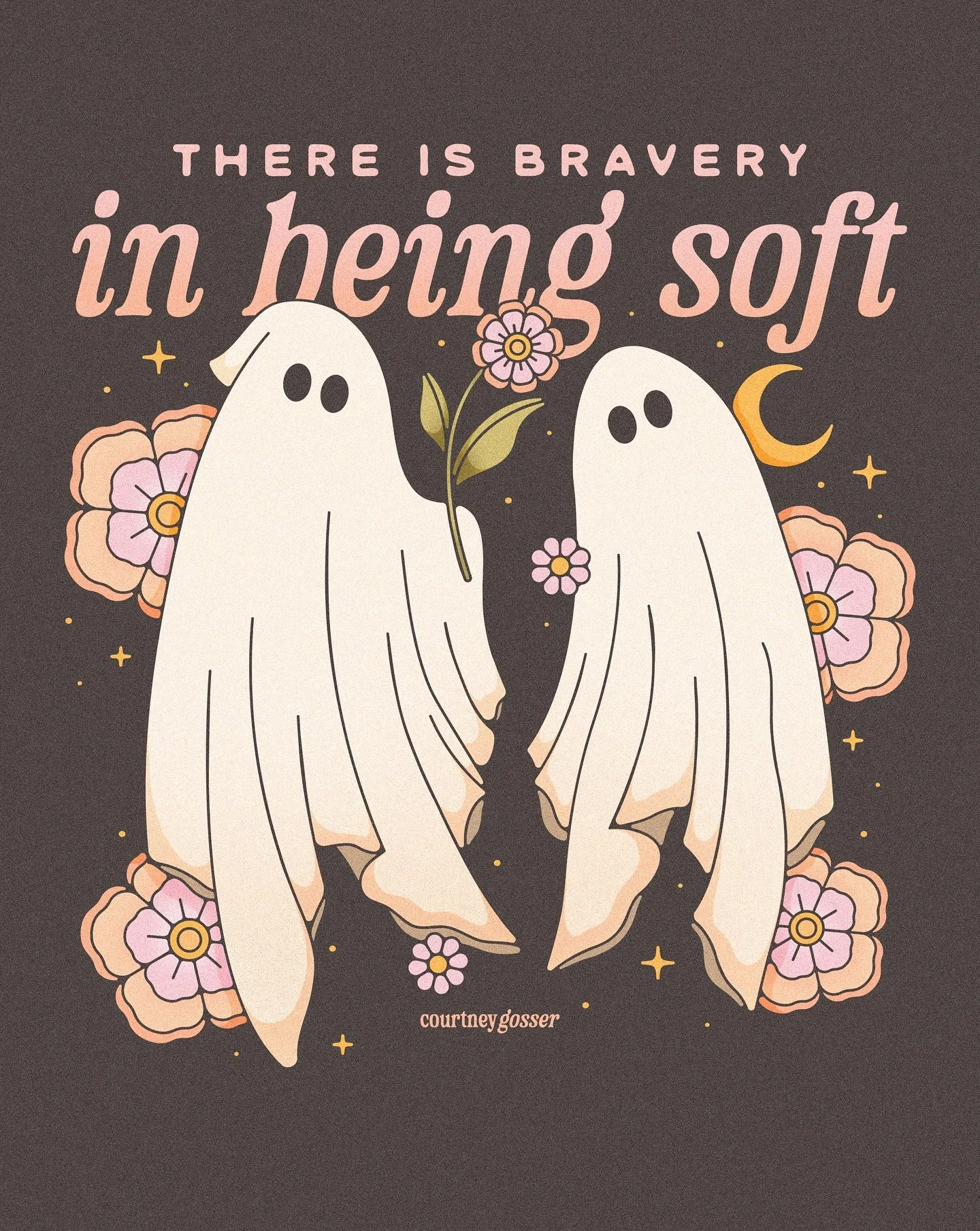 There is bravery in being soft. 👻🤍

My town may have a high of 87 today, but I&rsquo;m already committed to fall and spooky season so here we are. 

In all honesty though, being soft and sensitive is so beautiful and such a brave journey. Tuesday&r