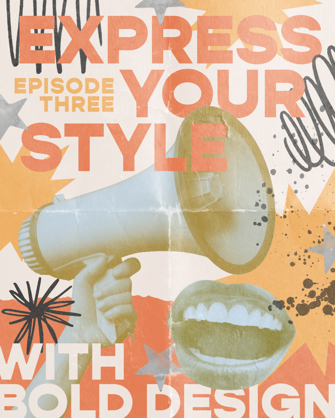 How to Create Bold &amp; Maximalist Social Media Content in Adobe Express