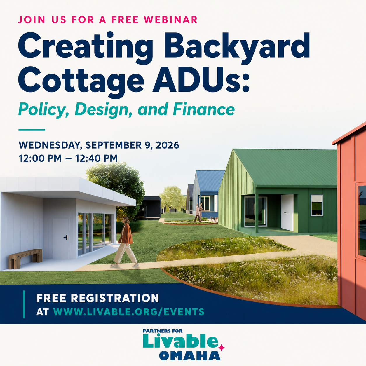 “Creating Backyard Cottage ADUs: Policy, Design, and Finance” Webinar