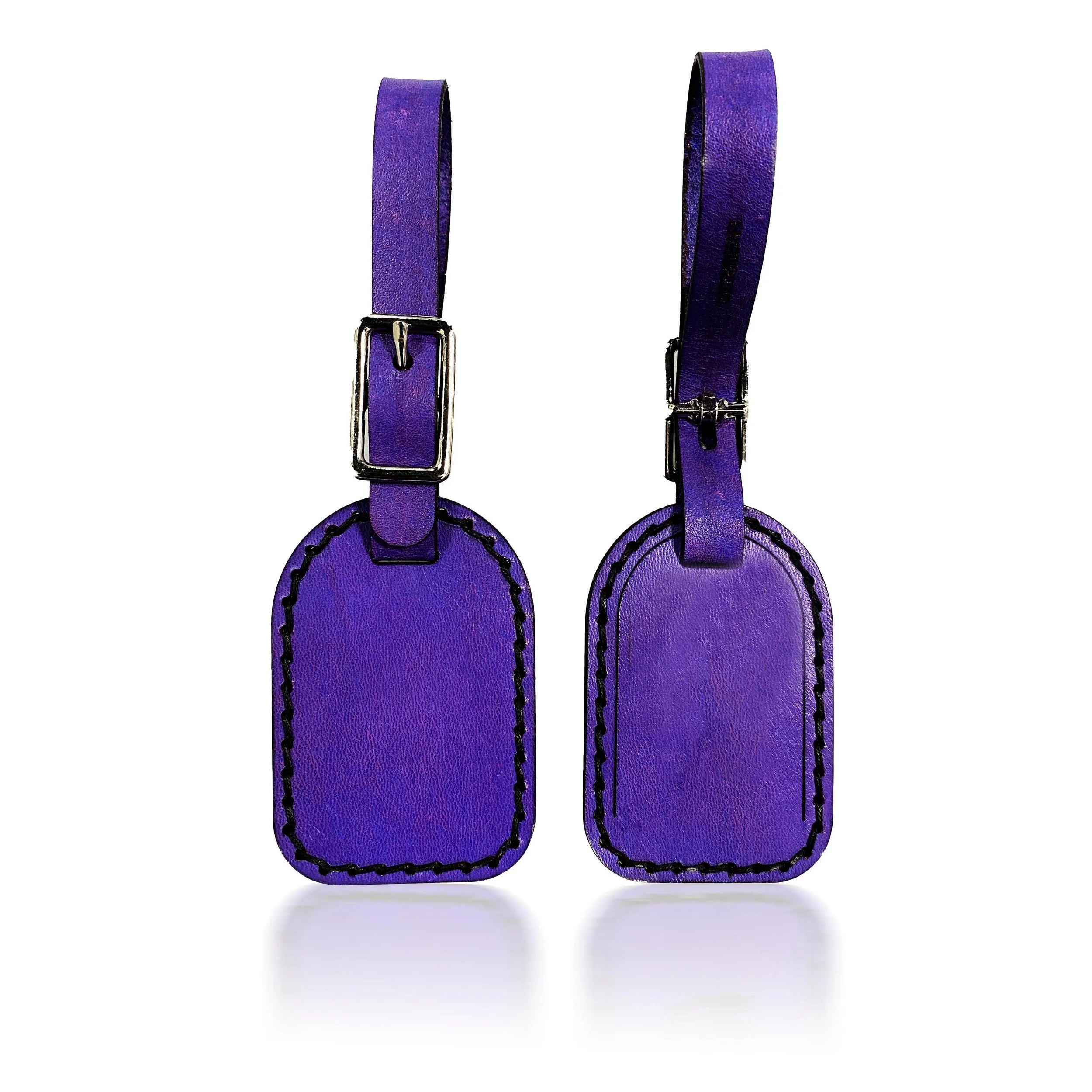 Leather Mini Luggage Tag