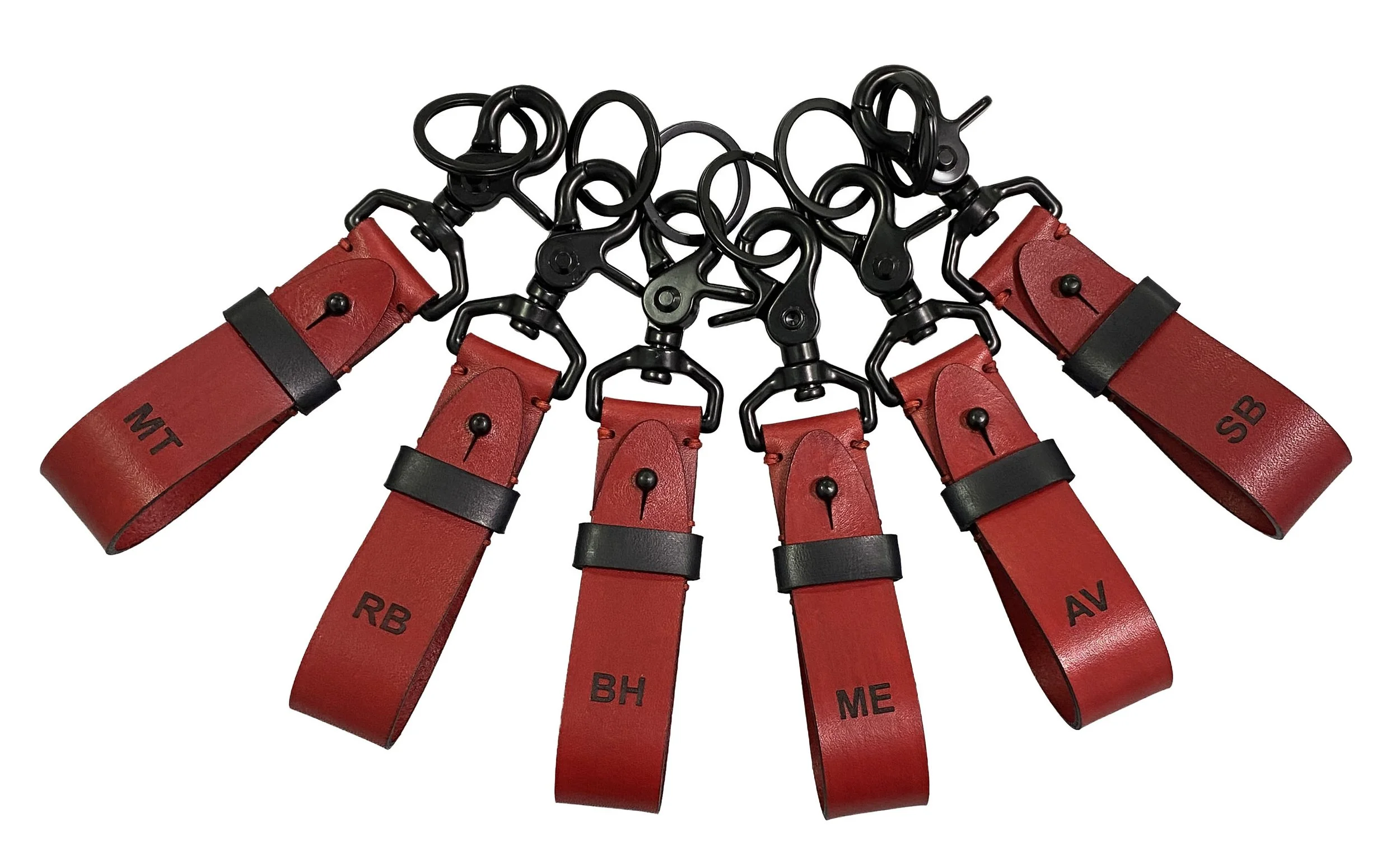 Monogrammed Key Chains