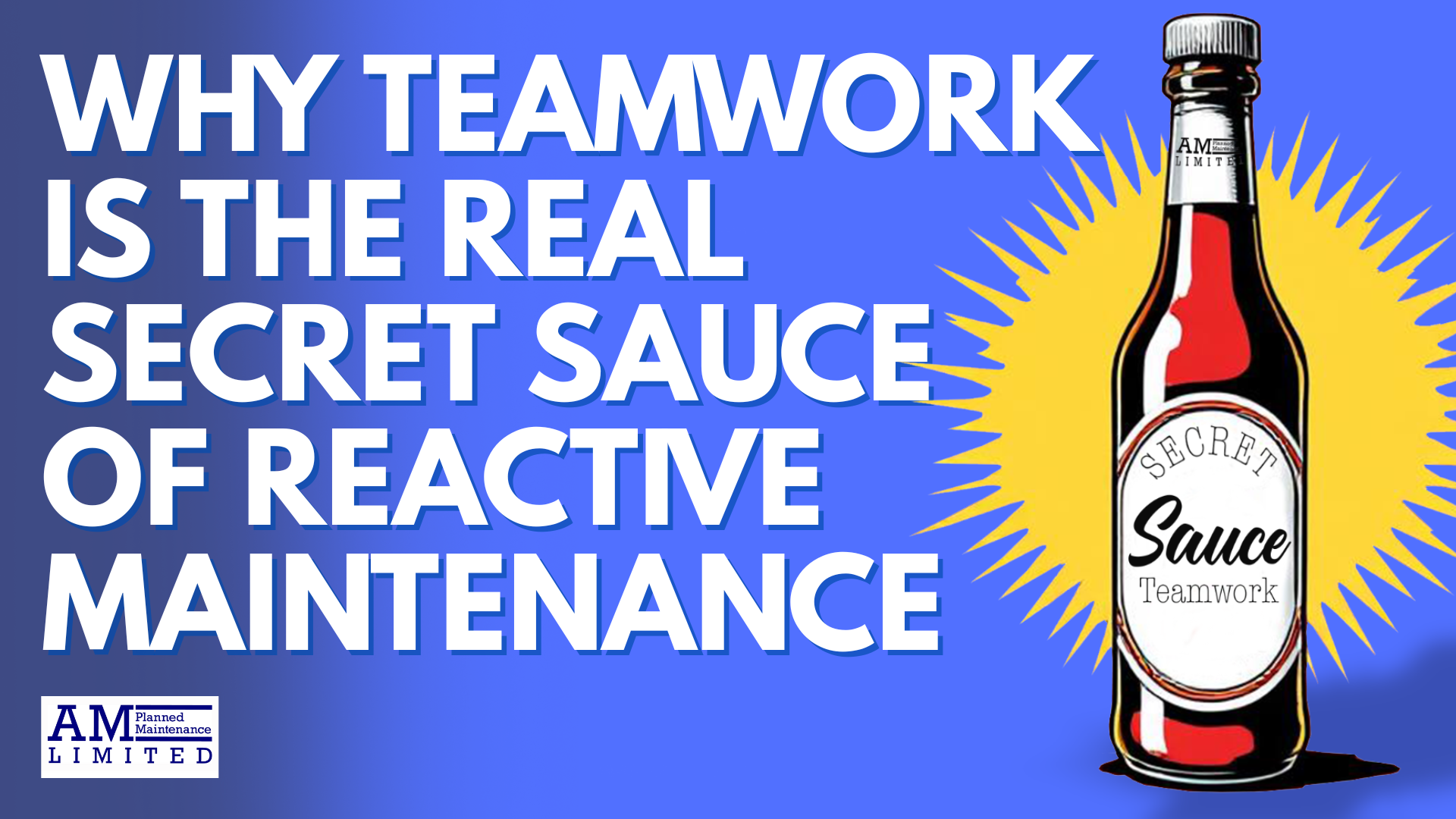 Why Teamwork is the Real Secret Sauce in Reactive Maintenance
