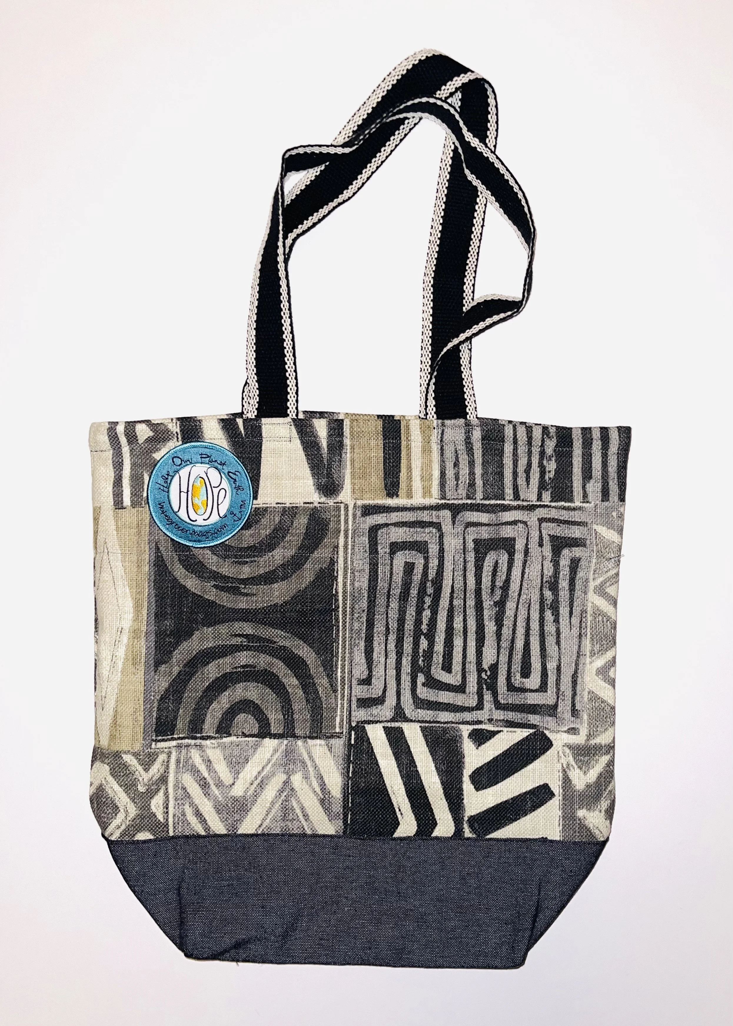 Geometric Mazes in Grays, Black, and Off White Colors