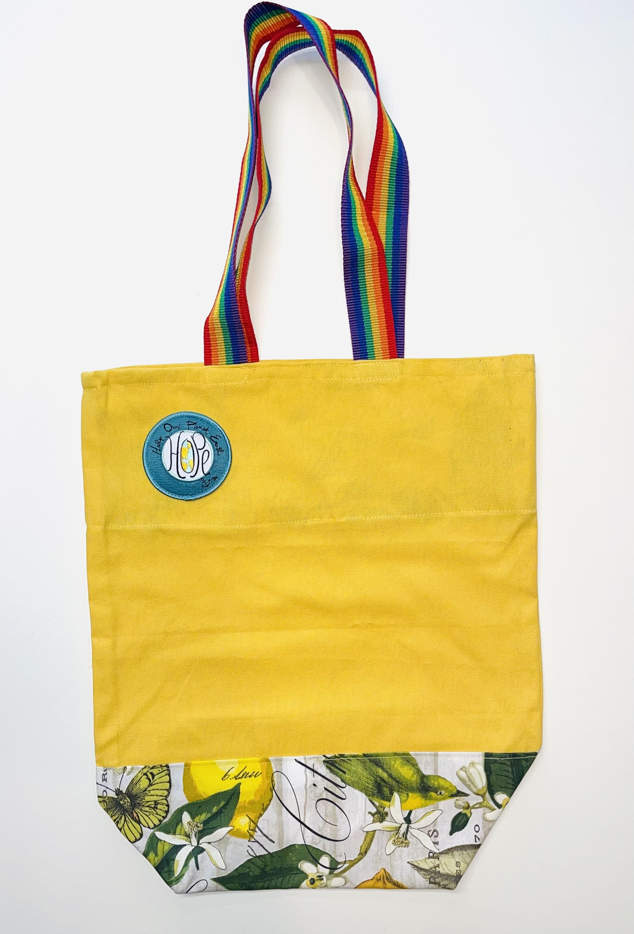 Sun Bright Yellow Bag with Pride Straps