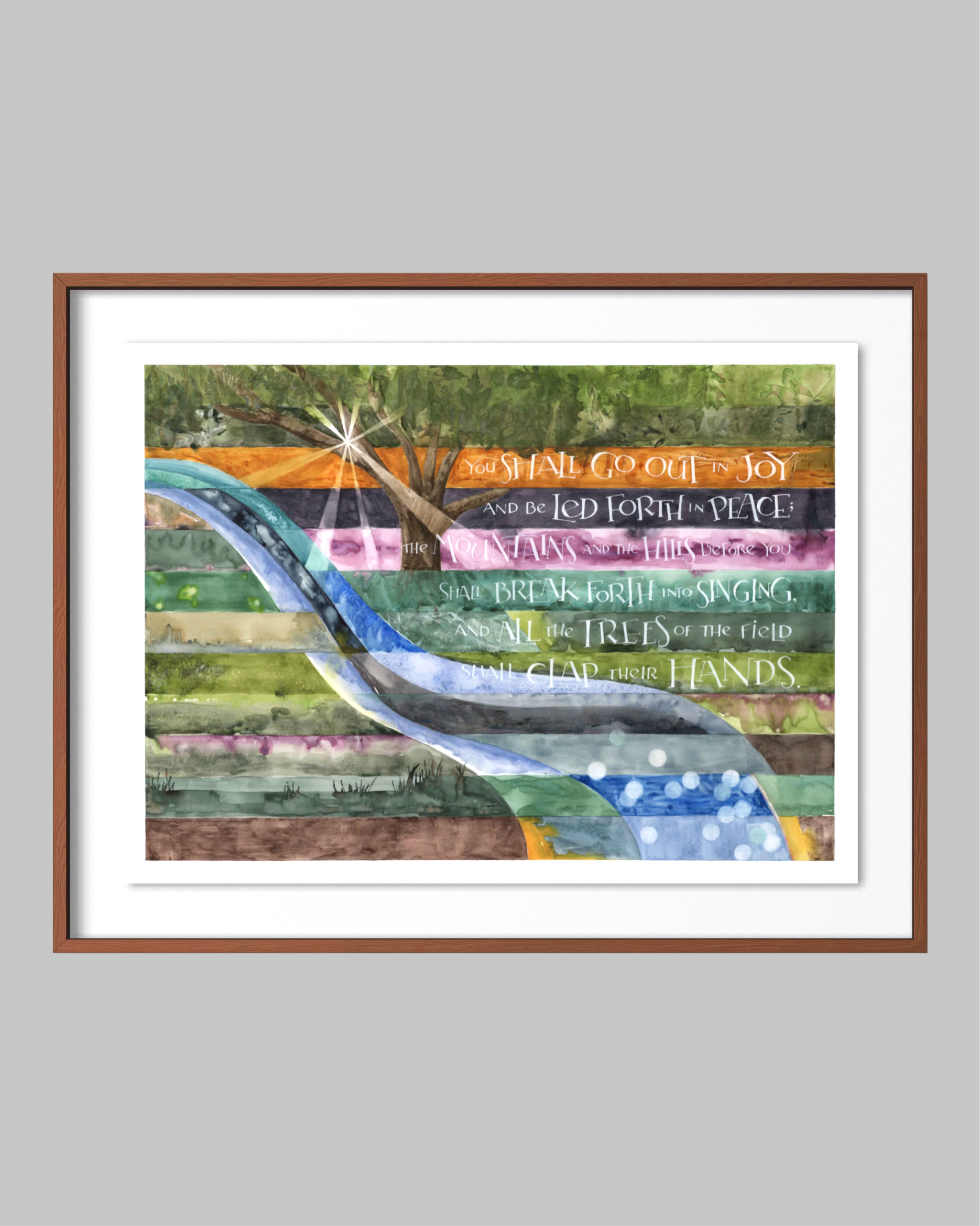 Scripture Series: The trees of the field shall clap their hands