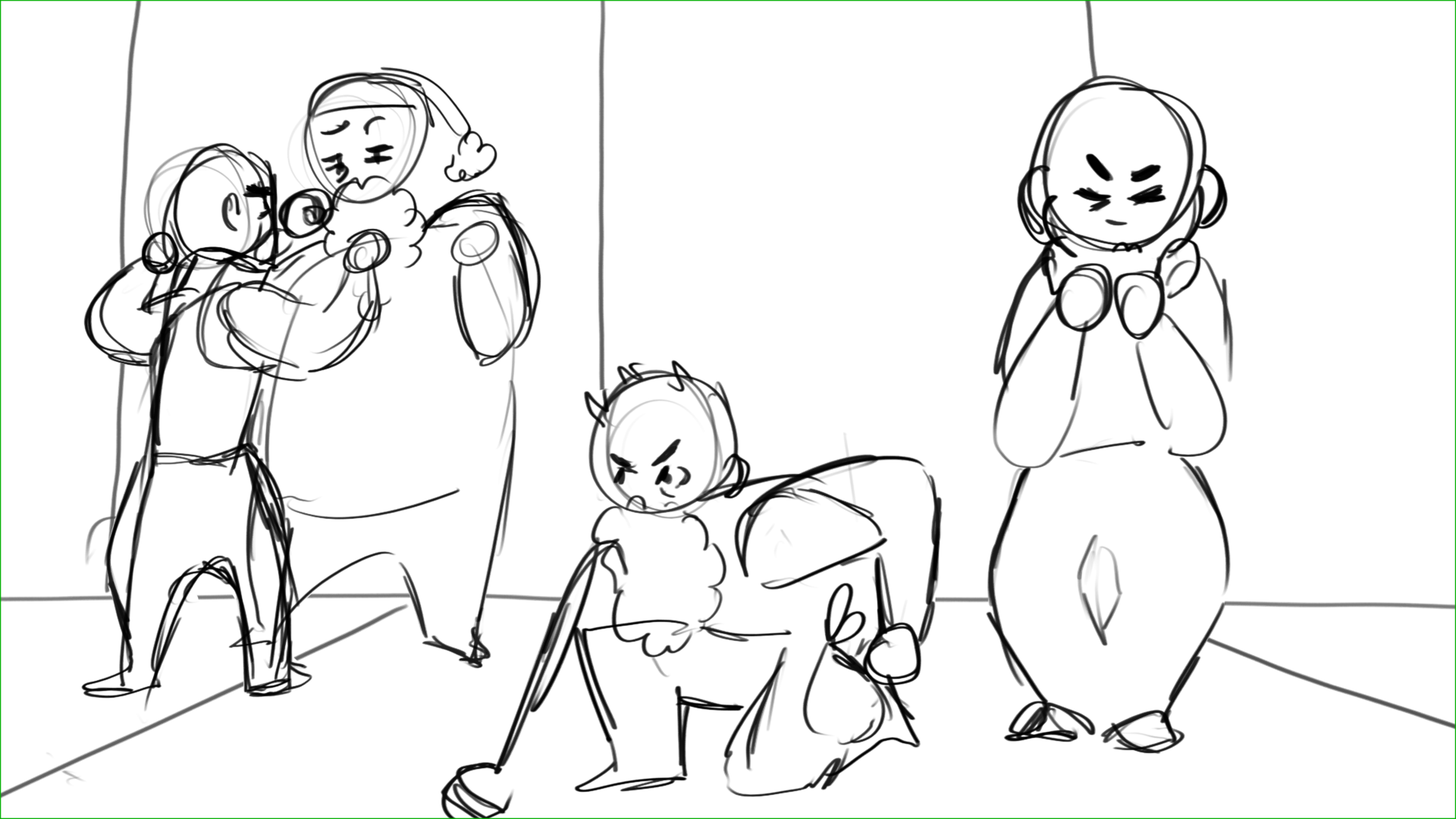 Based off of the cold open script from Brooklyn 99 Season 1 episode 11 "Christmas"