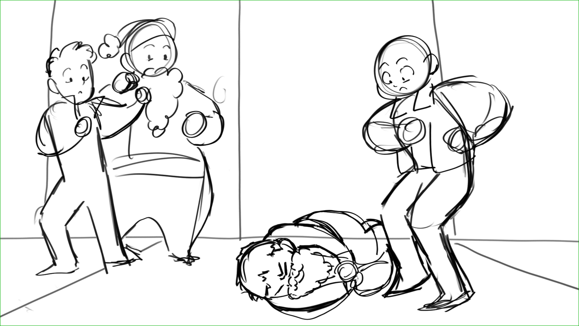 Based off of the cold open script from Brooklyn 99 Season 1 episode 11 "Christmas"