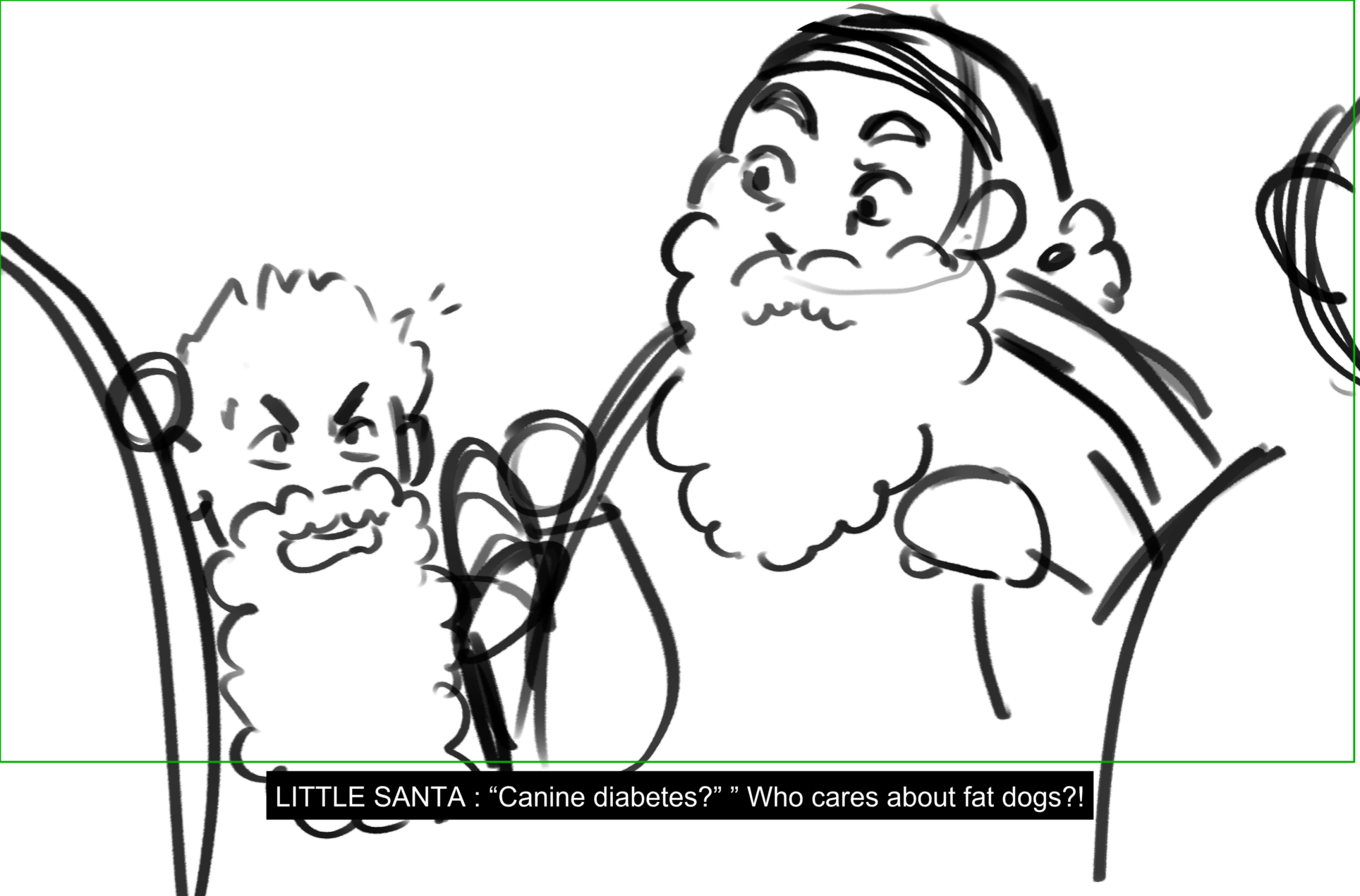 Based off of the cold open script from Brooklyn 99 Season 1 episode 11 "Christmas"