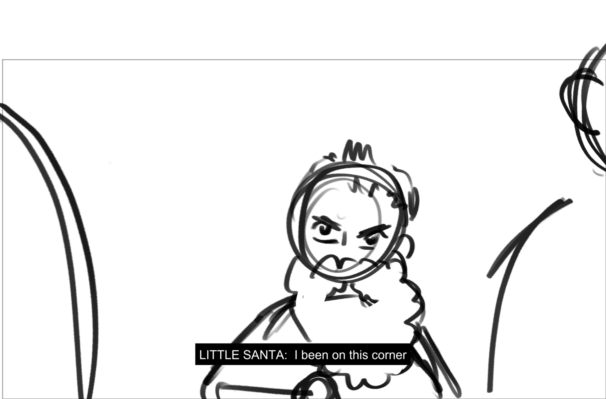 Based off of the cold open script from Brooklyn 99 Season 1 episode 11 "Christmas"