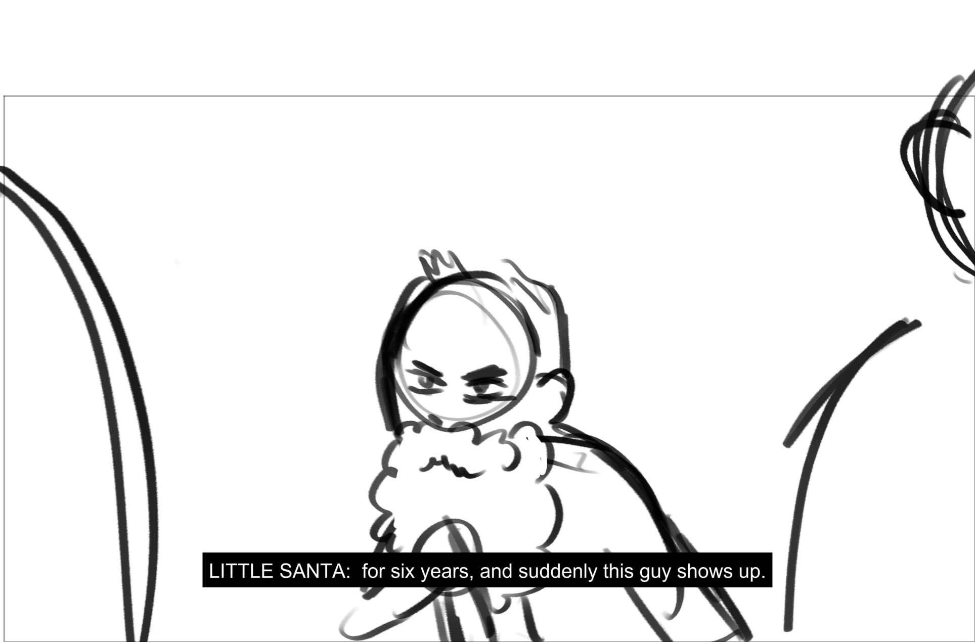 Based off of the cold open script from Brooklyn 99 Season 1 episode 11 "Christmas"