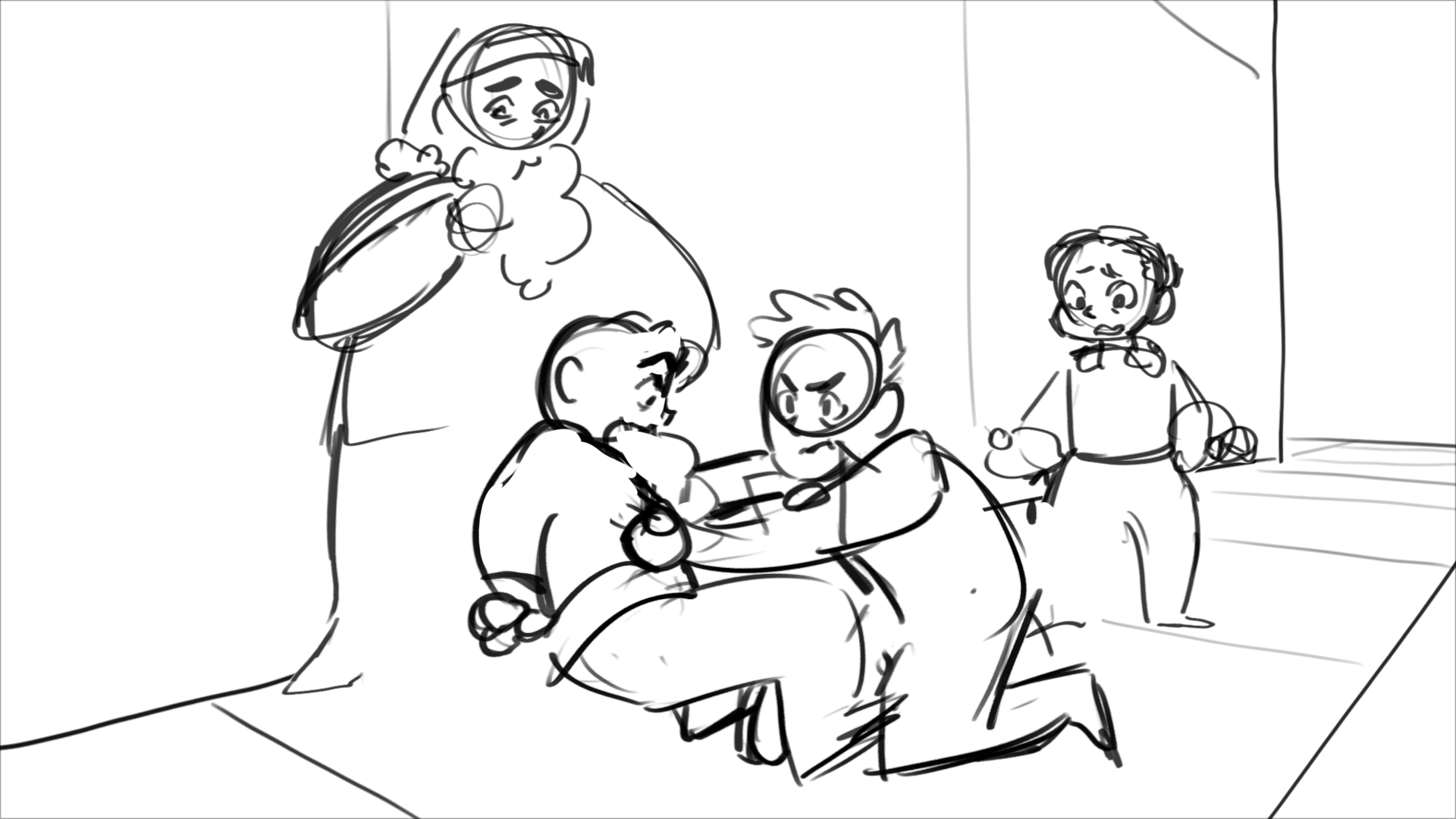 Based off of the cold open script from Brooklyn 99 Season 1 episode 11 "Christmas"