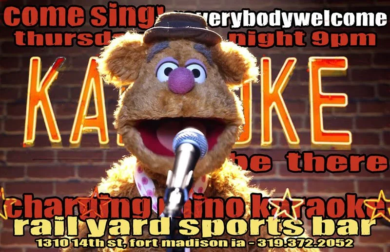 Charging Rhino Karaoke at Rail Yard Sports Bar