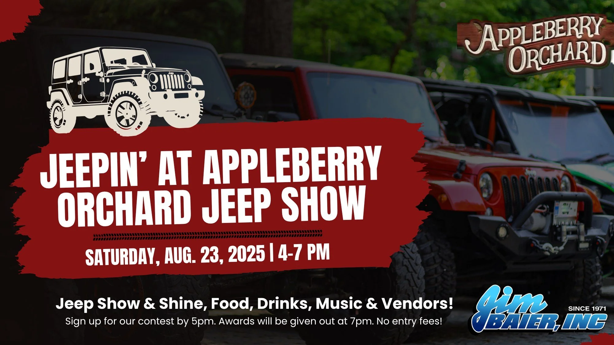 Jeepin' at Appleberry Orchard Jeep Show