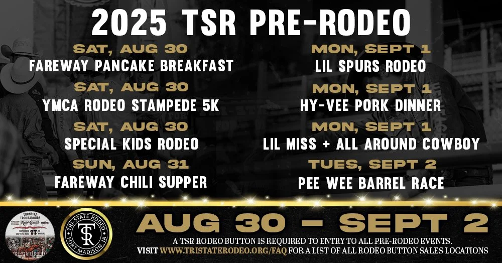 Tri State Rodeo Pre Rodeo Events