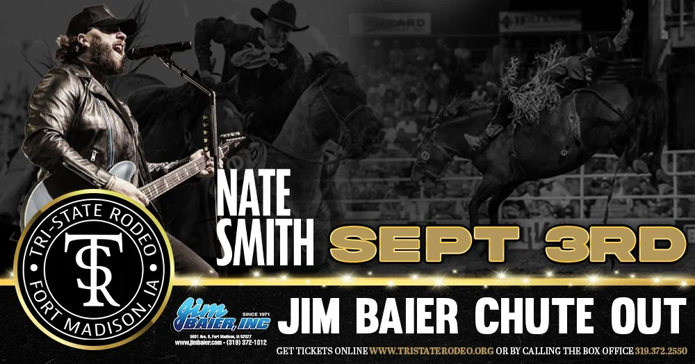Tri-State Rodeo-Jim Baier Chute Out