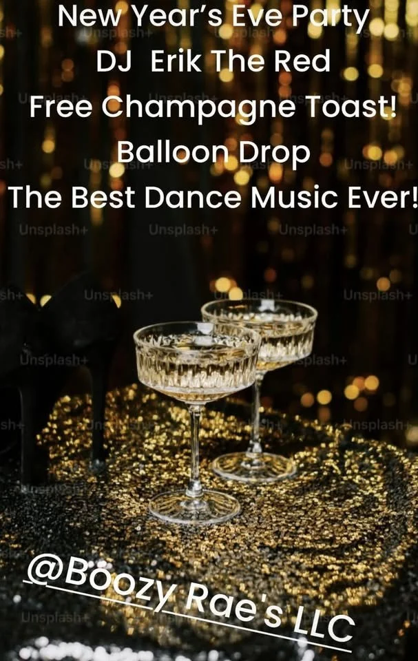 New Year's Eve at Boozy Rae's