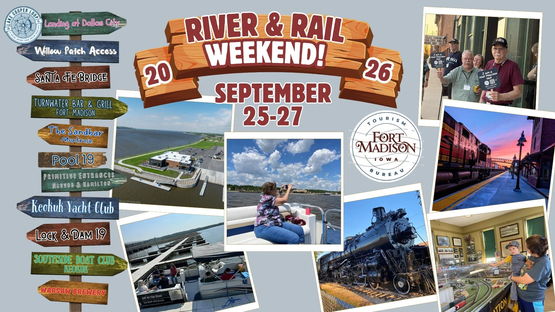 River & Rail Weekend
