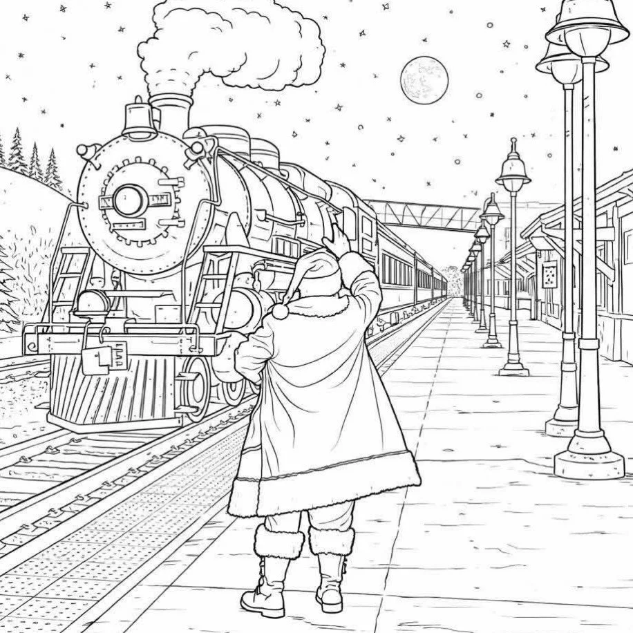 Santa at the Santa Fe. Merry Christmas!

#santa #findyourfortmadison #iowa #trains #christmas