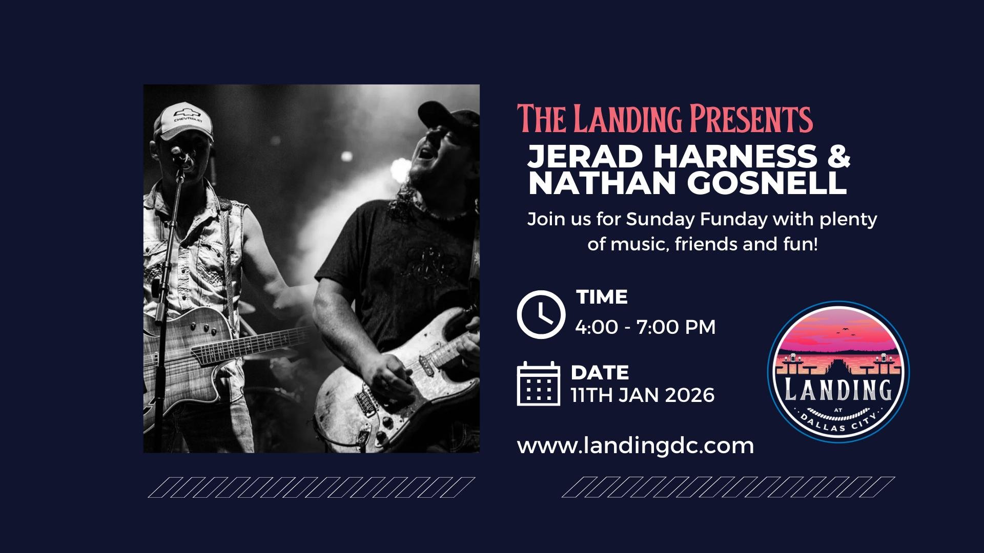 Jared Harness and Nathan Gosnell at the Landing