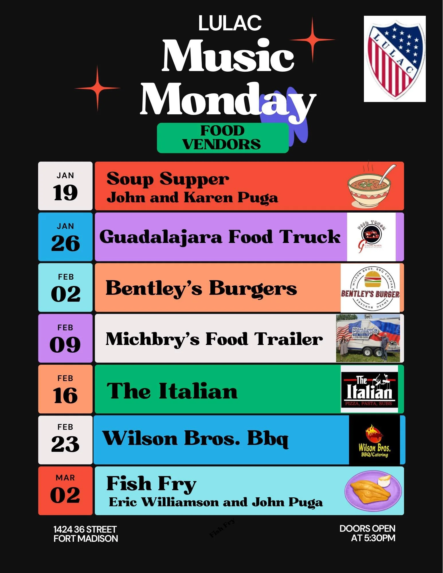 Music Monday at the LULAC 