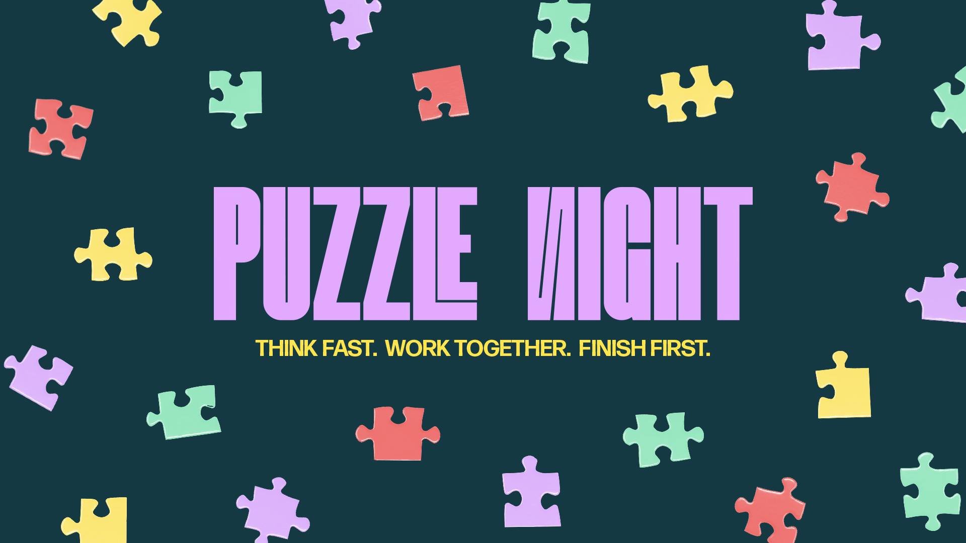 Speed Puzzle Trivia Night