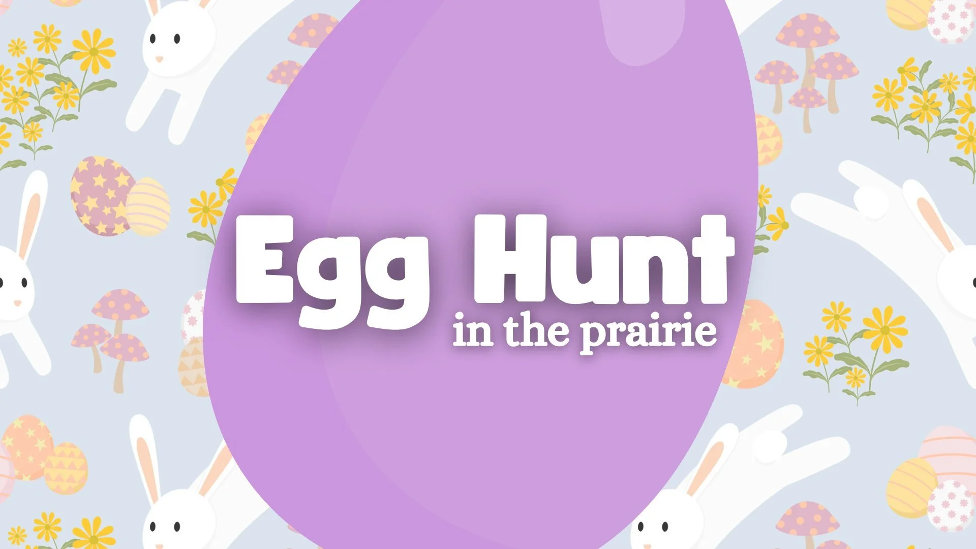 Egg Hunt In The Prarie