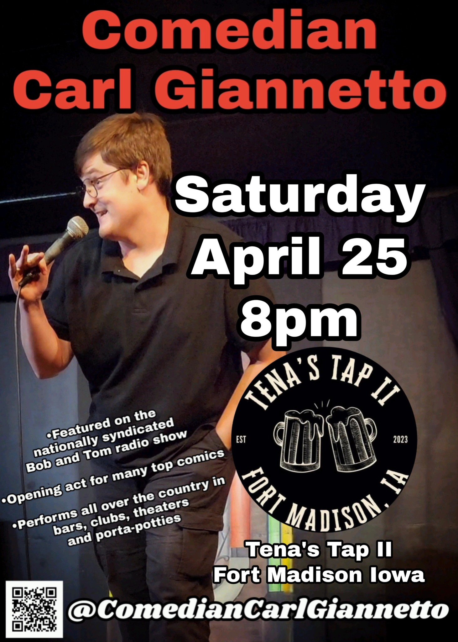 Comedy Night at Tena's Tap