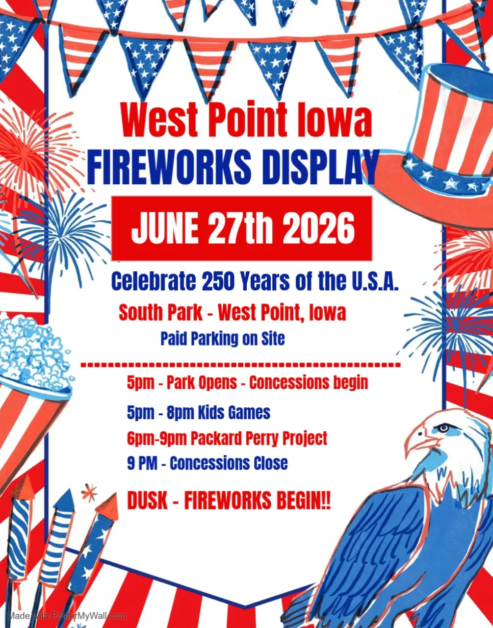 West Point Fireworks Display