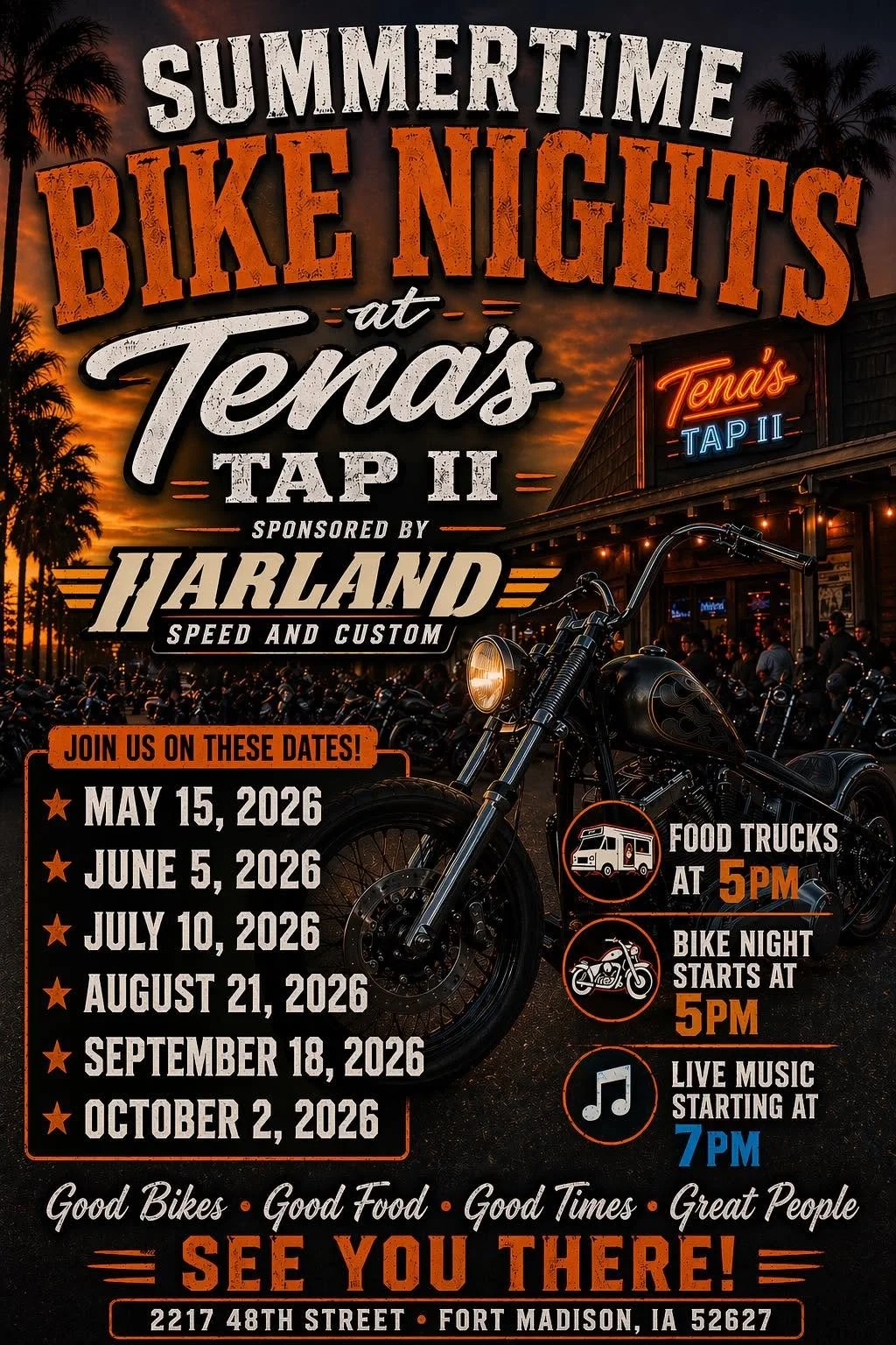 Bike Nights at Tena's Tap II