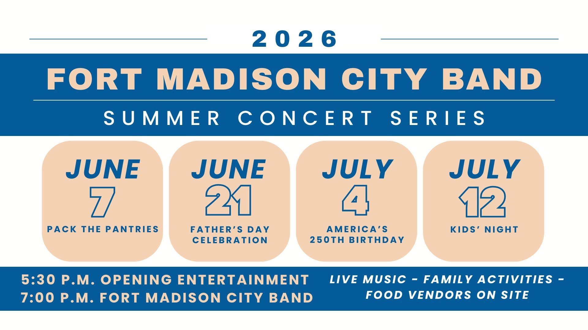 City Band Summer Concert Series 