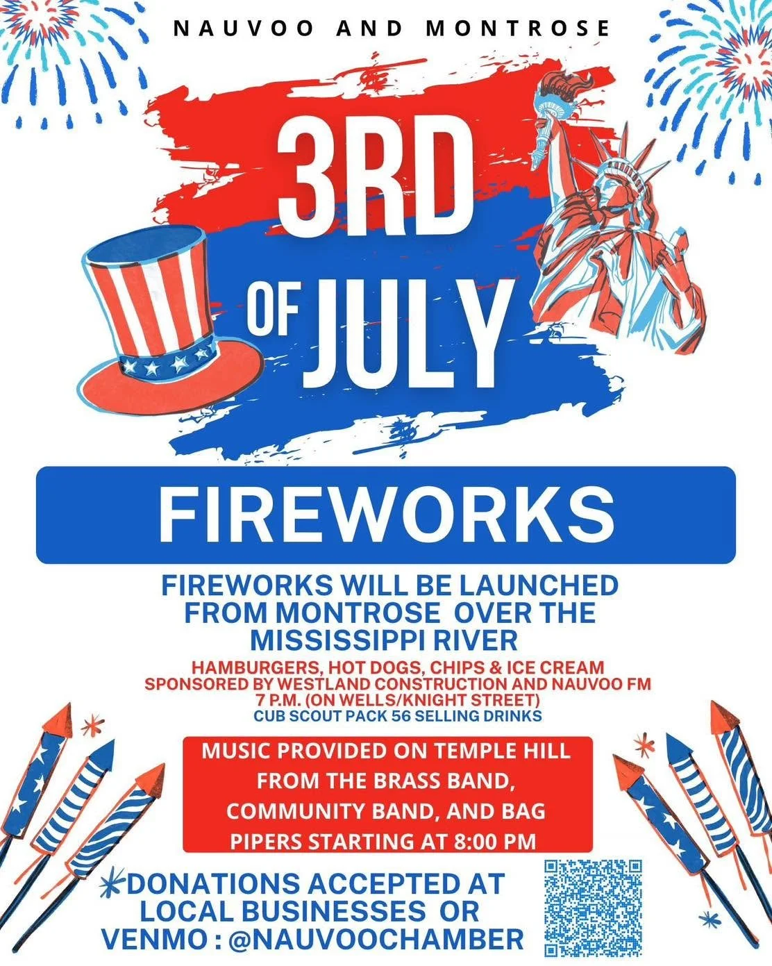 Nauvoo and Montrose Fireworks