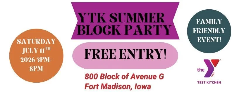YMCA Test Kitchen Block Party