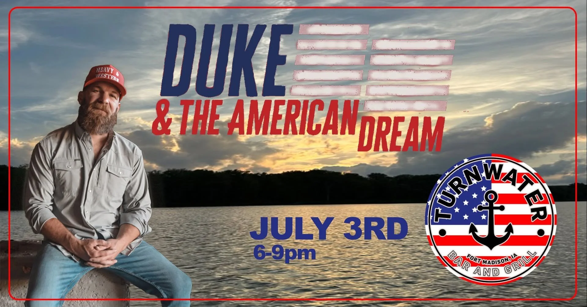 Duke and the American Dream live at Turnwater Bar & Grill