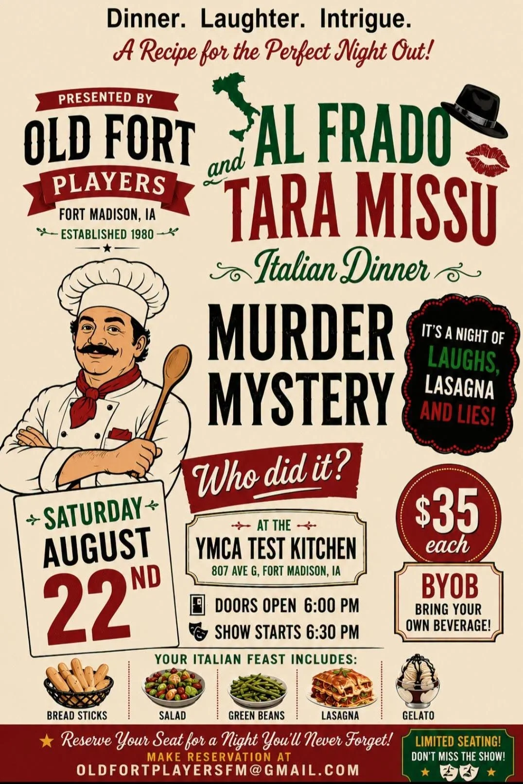 Al Frados and Tara Missu Murder Mystery Dinner
