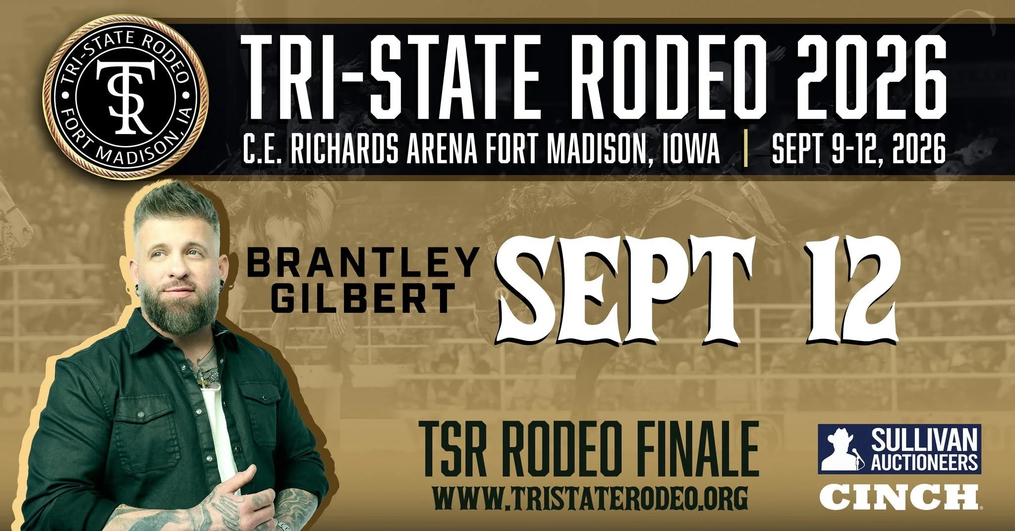 Rodeo Finale: Tri-State Rodeo + Brantley Gilbert