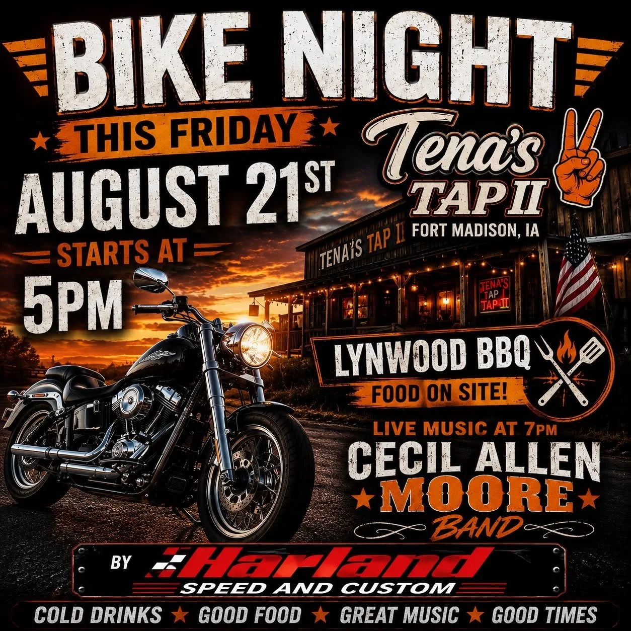 Bike Nights at Tena's Tap II 