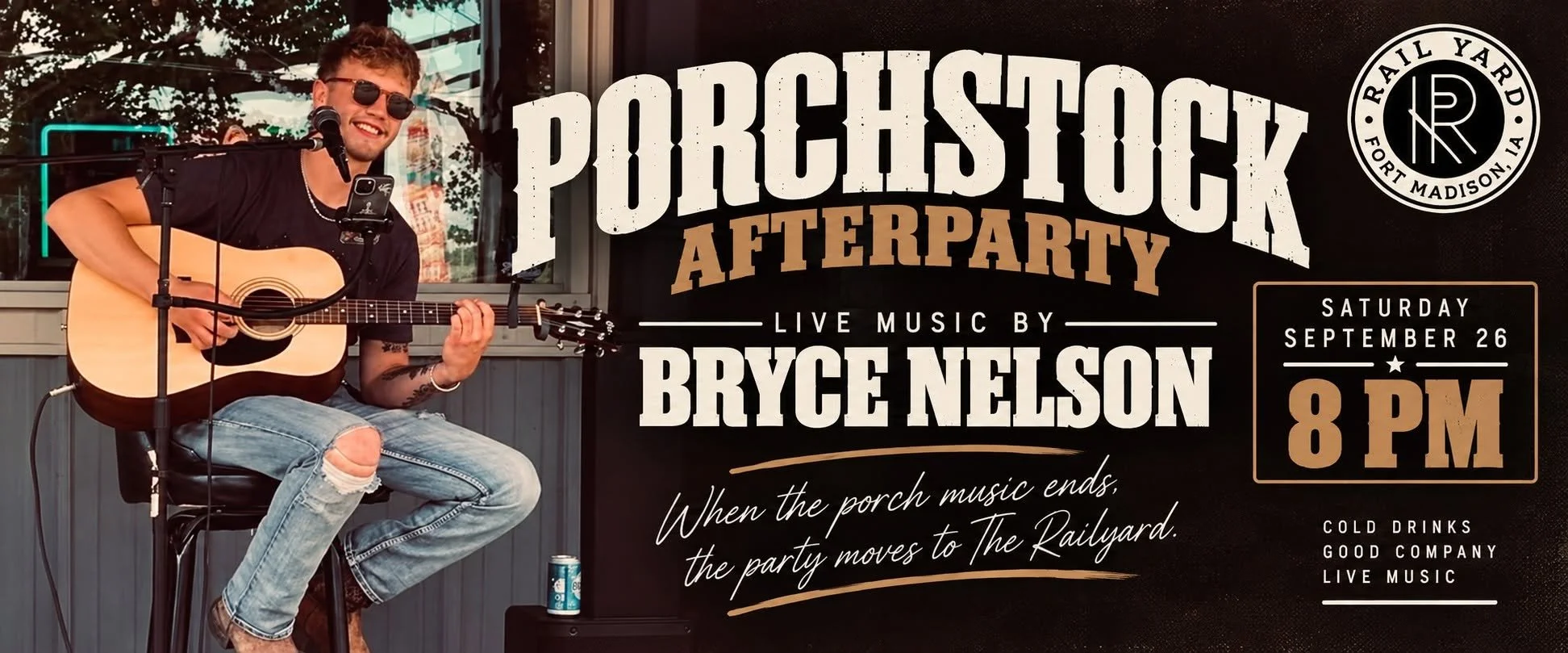 Porchstock Afterparty with Bryce Nelson