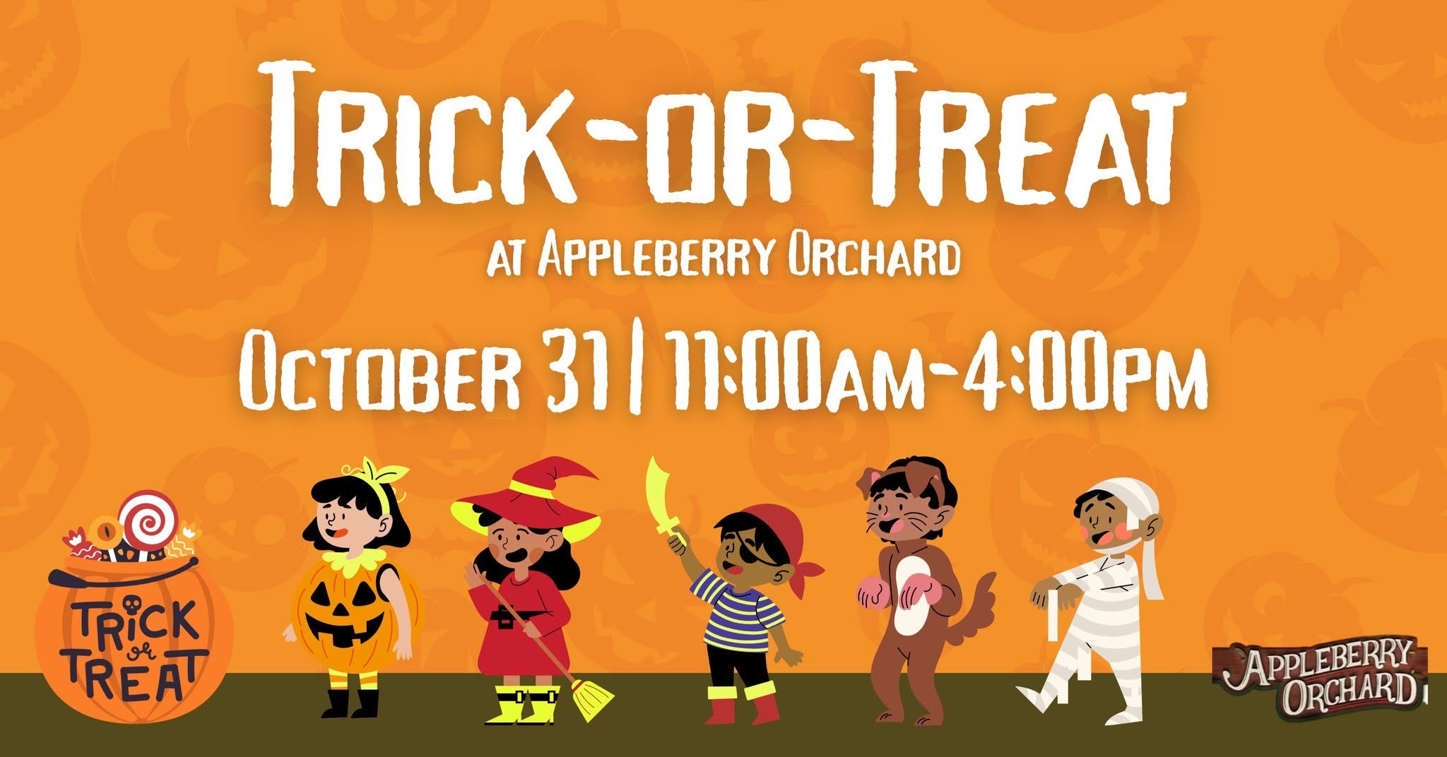 Trick-or-Treat at Appleberry Orchard