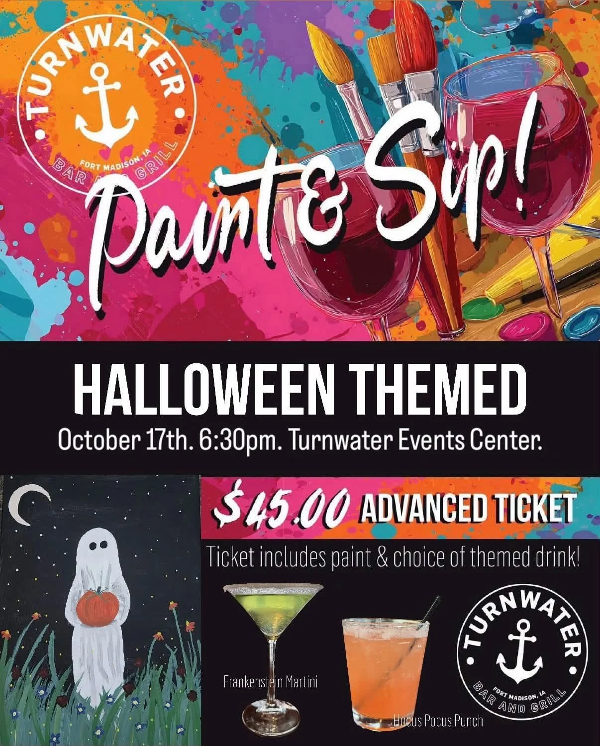 Paint & Sip at Turnwater