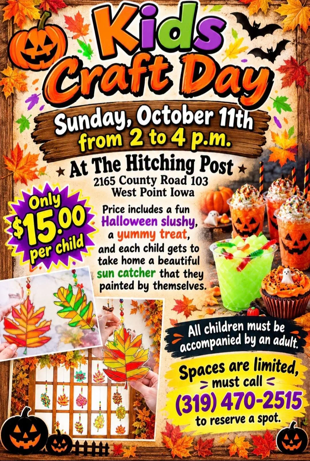 Kids Craft Day at the Hitching Post