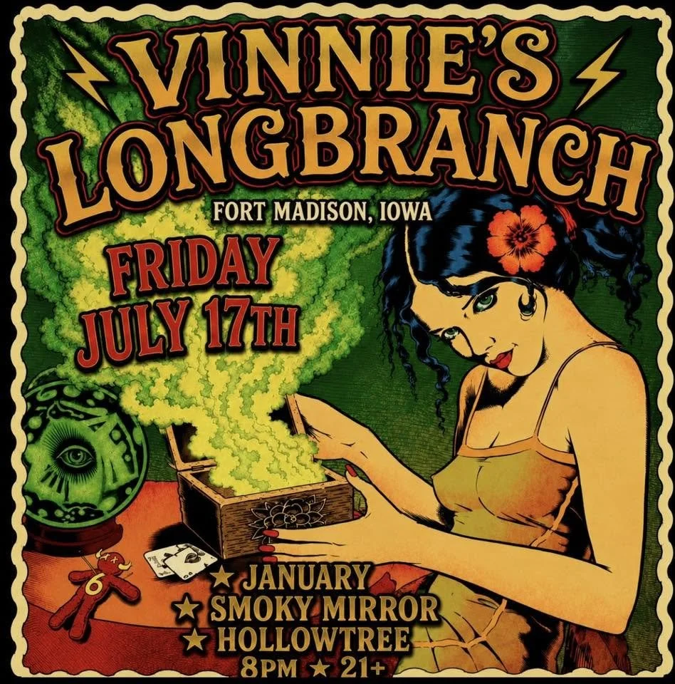 Smokey Mirror, Hollowtree and January at Vinnie's