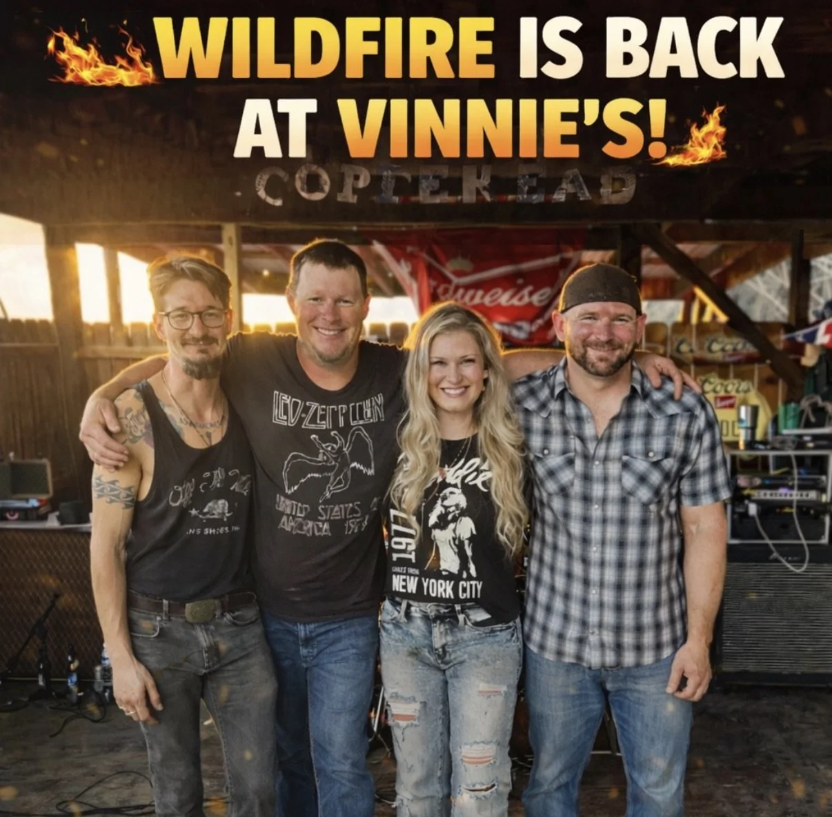 Wild Fire at Vinnie's