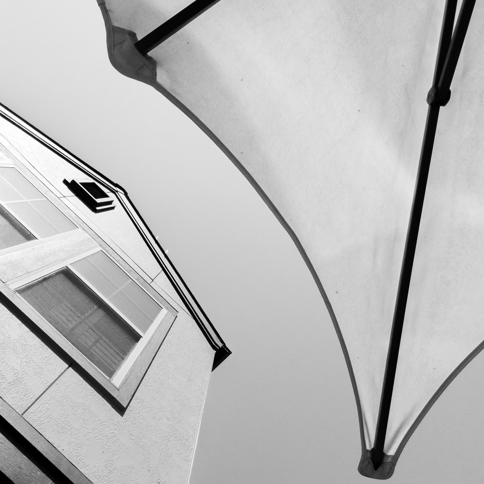 House - Umbrella - Sky