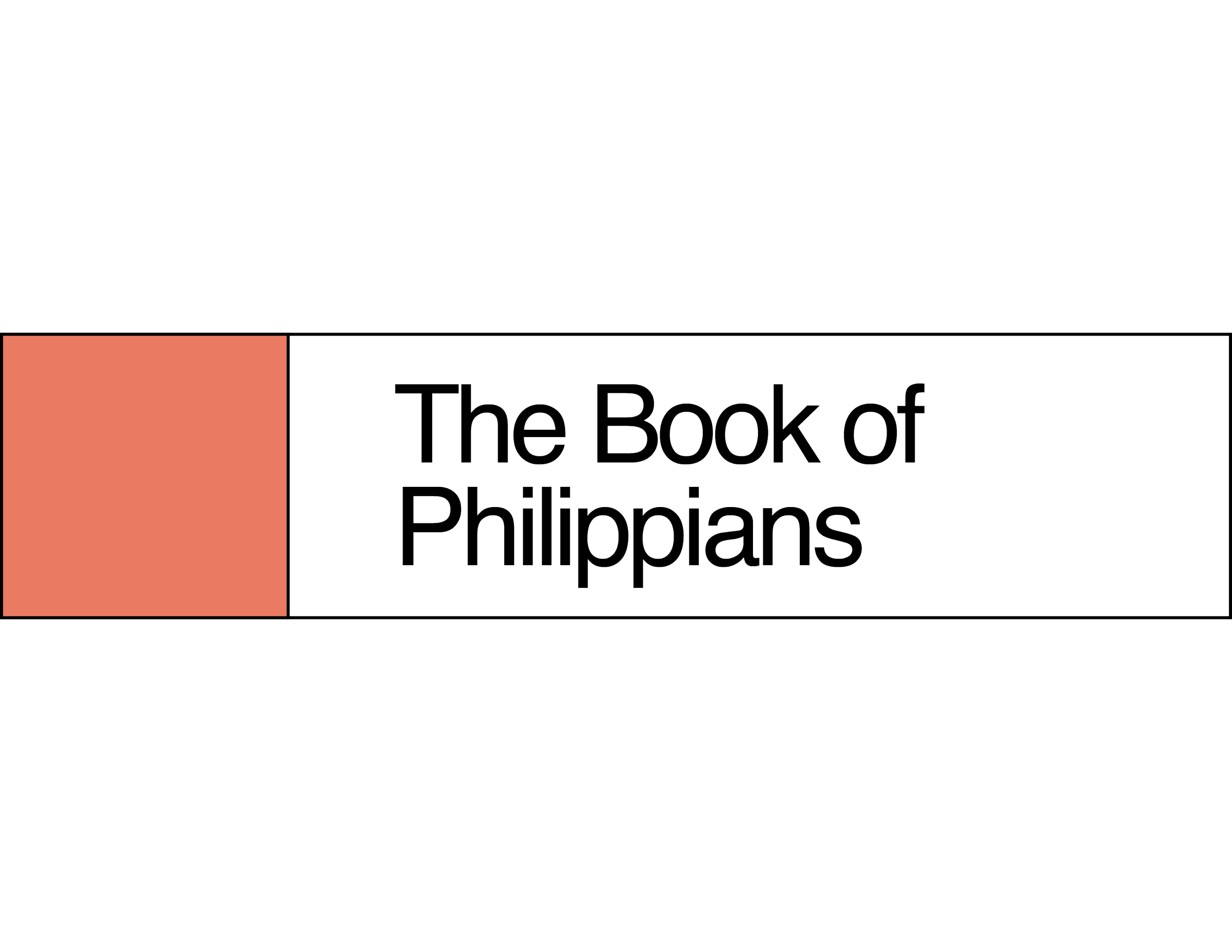Cover of a book titled "The Book of Philippines" with a plain orange rectangle on the left side and black background.