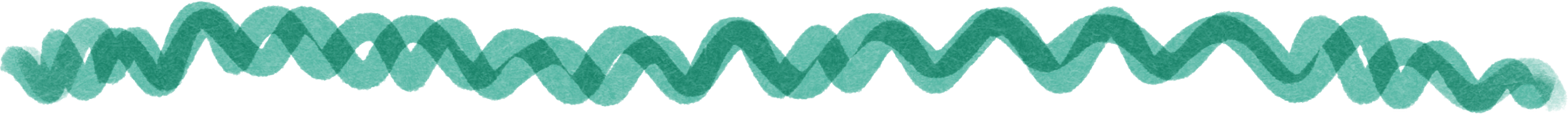 Illustration of a DNA double helix strand in shades of green.