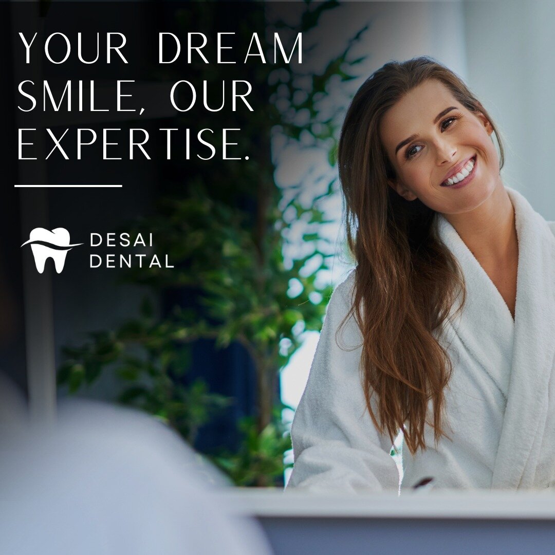 💫 Your dream smile, our expertise.💫 Unveil the beauty of your smile with Desai Dental! From teeth whitening to Invisalign, veneers, and crowns, we've got you covered! 😁✨ 

#DesaiDental #WinterParkDentist #DreamSmile #ExpertiseInAction #DesaiDental