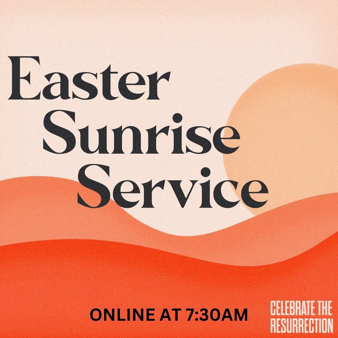 Join us this Sunday for our very first Easter service!! We will be online at 7:30am (and again at 7pm) at live.theharborumc.com (link in bio). Our guest preacher is our very own, Bishop Robin Dease, with a word of hope from the graveyard. This specia