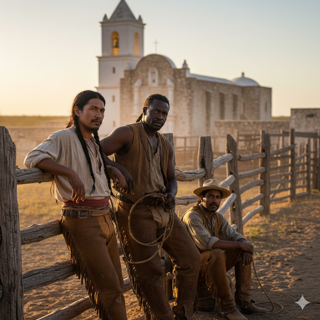 De Vaquero to Cowboy Pt. 4: The Invisible Cowboys—Indigenous, Black, and Mulatto Vaqueros