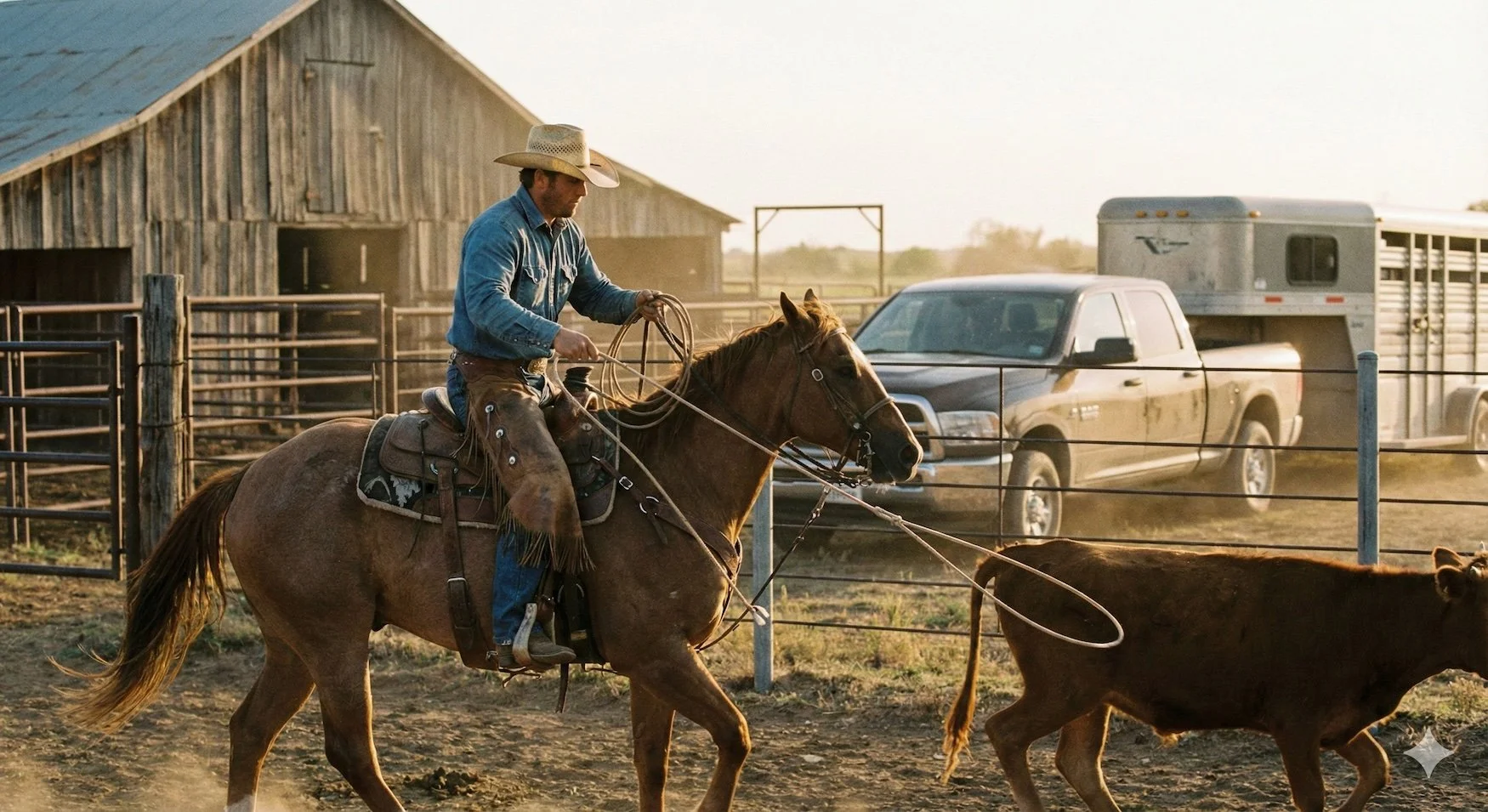 Modern Ranching Roping